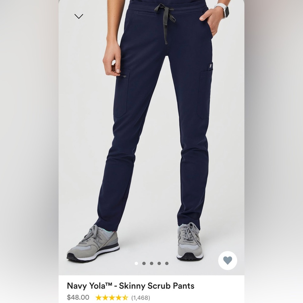 FIGS navy scrubs pants size XS